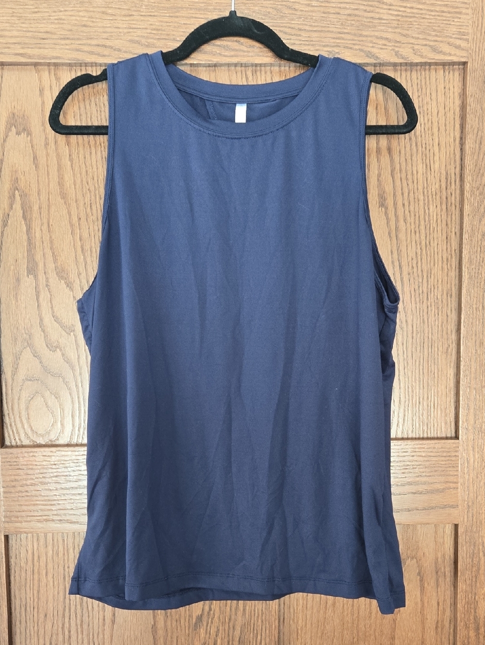 Fabletics Navy Athletic Muscle Tank Top, Yoga
